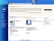 Tablet Screenshot of knowledgequest.com